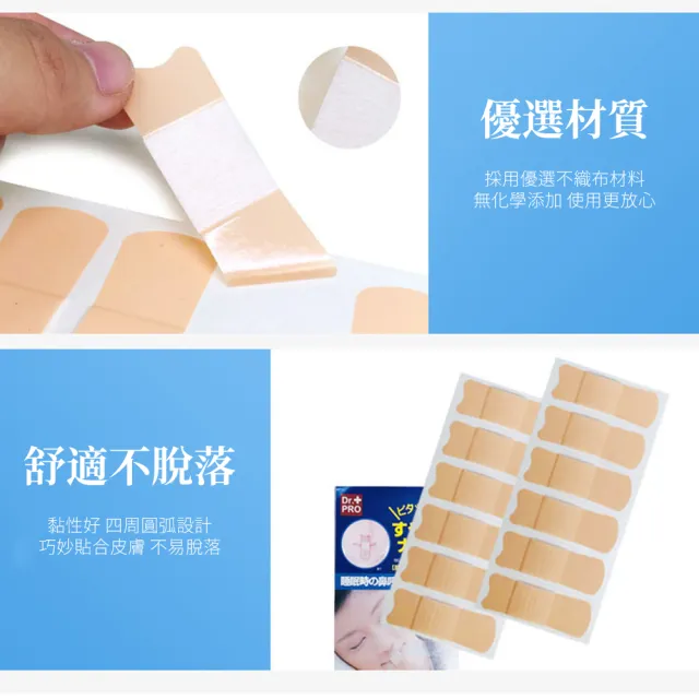 【一夜好眠】日式I型止鼾防打呼校正貼片-36入(止鼾器 止鼾貼 輔助貼 呼吸貼 舒眠止鼾 物理止鼾)