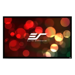 【Elite Screens】全新品特價-高增益背投120吋 16:9 高級固定框架幕- R120RH1 保固一年