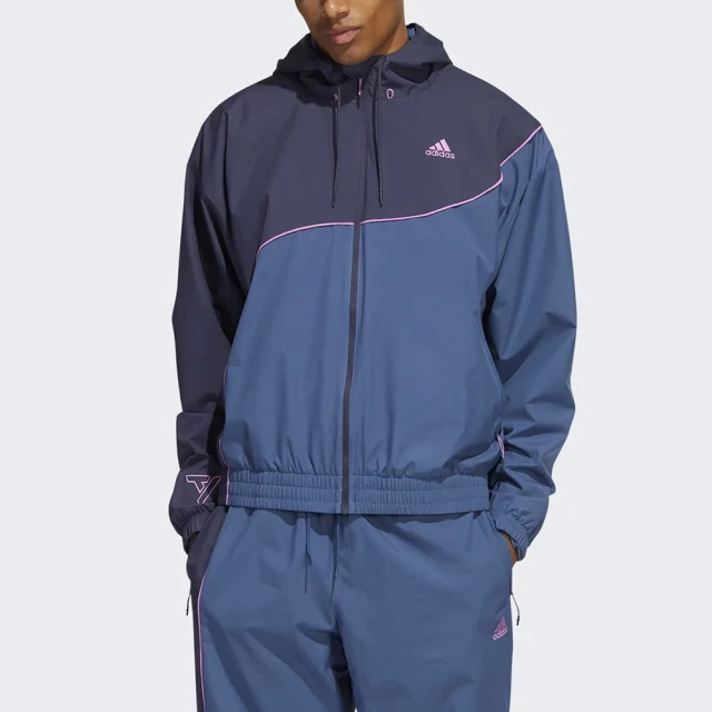 adidas 愛迪達 運動外套 休閒外套 男外套 TRAE WINDBREAK(HN4511)