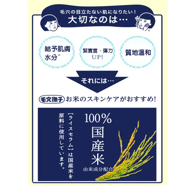 【石澤研究所】毛穴撫子 日本米精華保濕面膜(10入)
