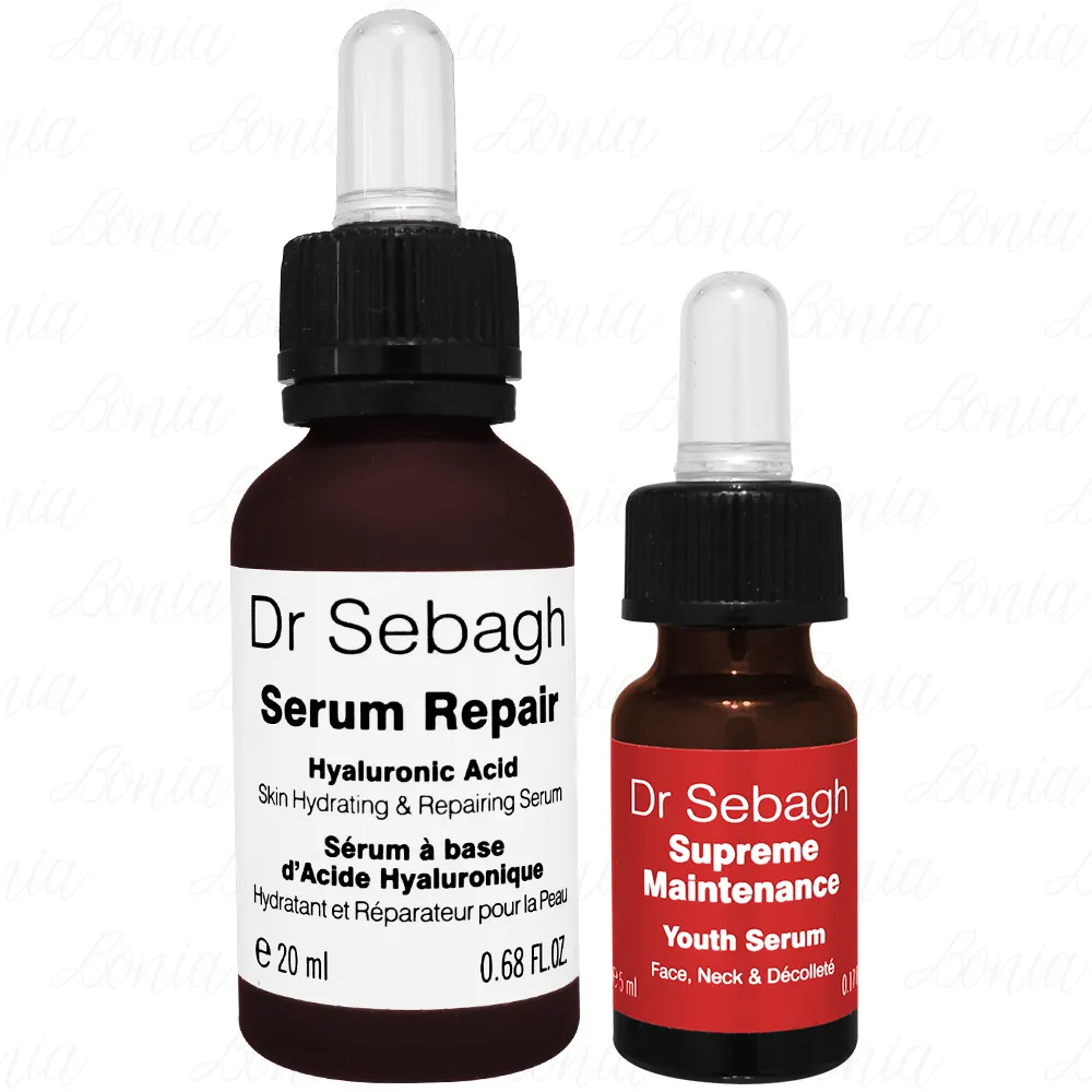 【Dr Sebagh 賽貝格】高效撫紋精華20ml+(無齡極緻精萃5ml 專櫃公司貨)