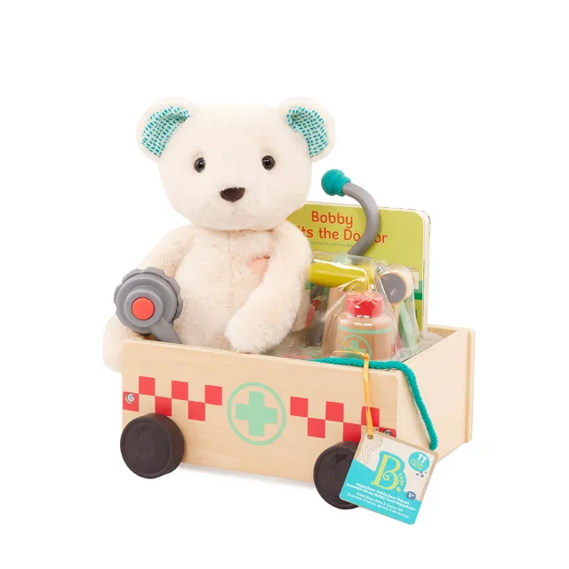 【B.Toys】波比看醫生 - 診療救護拖車(家家酒玩具)