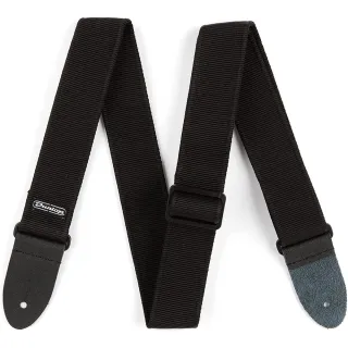 【Dunlop】D38-09BK 黑色尼龍 吉他背帶 2.5吋 肩帶(Guitar Strap)