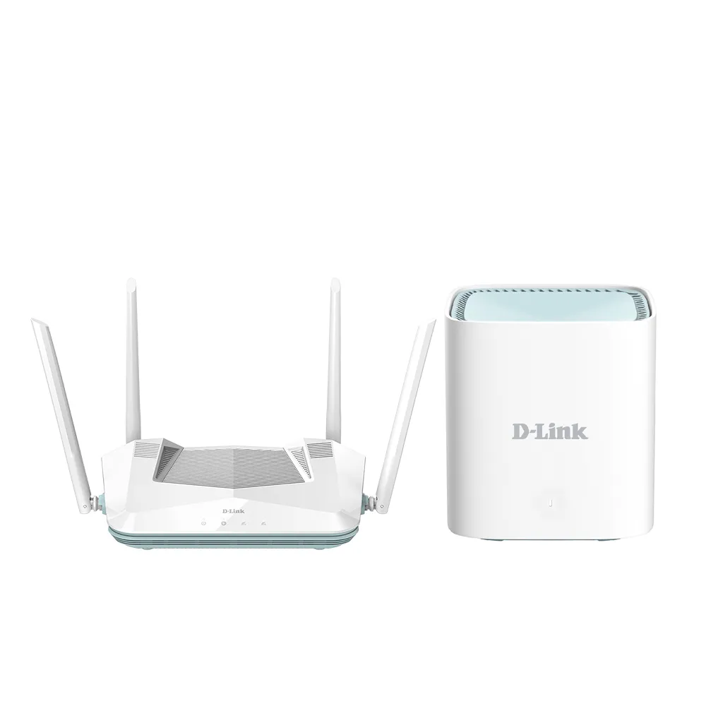 【超值組合】D-Link R32 AX3200雙頻分享器+M15 AX1500 WiFi 6 MESH Eagle PRO AI智慧雙頻分享器