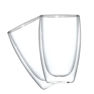 450ML 耐熱雙層玻璃杯 蛋型玻璃杯 玻璃咖啡杯 咖啡杯 玻璃杯 水杯 茶杯 耐熱杯 玻璃水杯 DG450