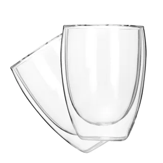 350ML 雙層玻璃杯 隔熱玻璃杯 蛋形玻璃杯 雙層杯 蛋型杯 保溫隔熱 水杯 咖啡杯 茶杯 耐熱杯 DG350