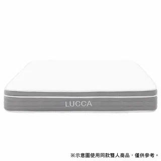 【NITORI 宜得利家居】◎獨立筒彈簧床 單人床墊 LUCCA(獨立筒彈簧床 床墊 單人床墊) 