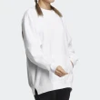 【adidas 愛迪達】Word Sweatshirt 女 長袖 上衣 寬鬆 休閒 時尚 穿搭 白(HM2809)