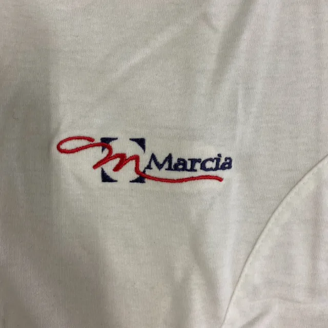 【Marcia】CLUB APPLE白底衫(針織衫 毛衣 長袖毛衣 線衫)