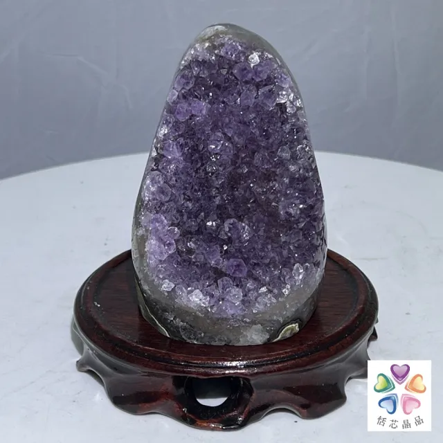 【恬芯晶品】天然烏拉圭紫晶鎮 600g以上款隨機出貨(烏拉圭紫晶鎮手鍊消磁淨化招財開運財位磁場運勢提升)