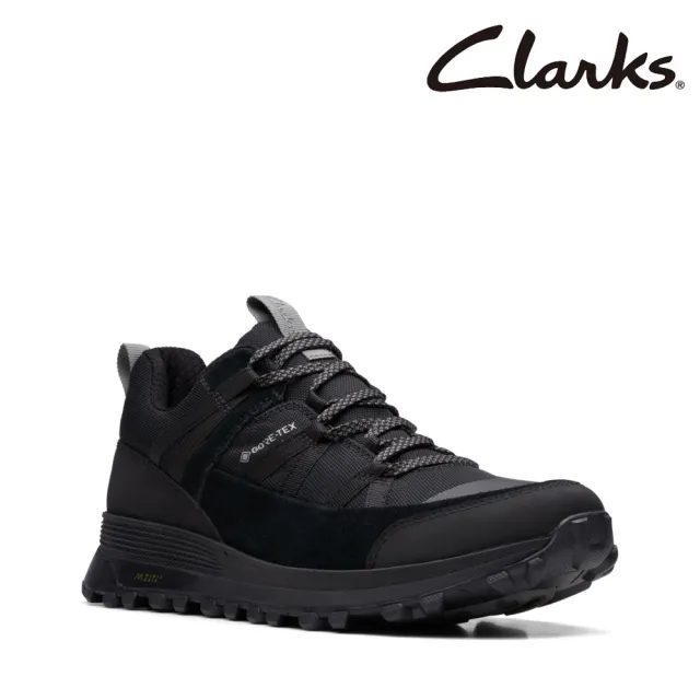 【Clarks】男款ATLTrek Run GTX防水輕健走休閒鞋(CLM72693C)