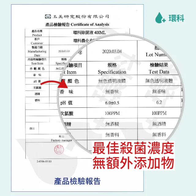 【環科】抗菌液補充瓶4L(濃度100ppm/日本MMD專利/效期至2025.12)