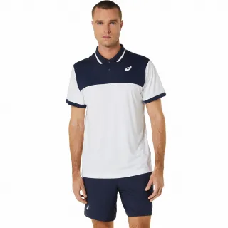 【asics 亞瑟士】POLO衫 男款 網球 上衣(2041A256-102)