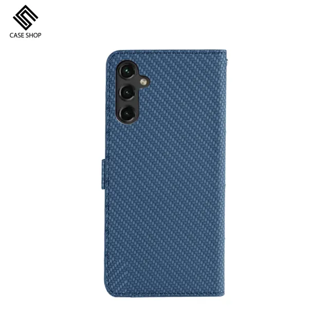 【CASE SHOP】Samsung A14 5G 前收納側掀皮套(隱藏收納功能)