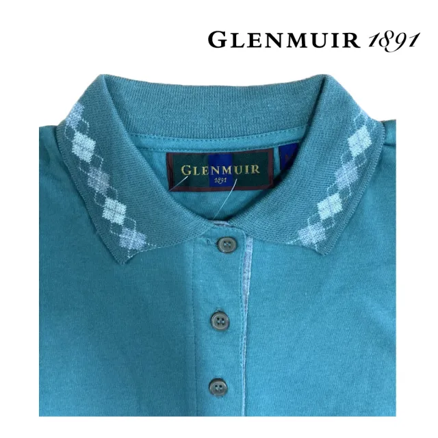 【Glenmuir】POLO衫－青綠(針織衫 毛衣 長袖毛衣 線衫)