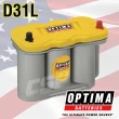 【Optima】OPTIMA Y-31L渦捲式電池(汽車電池 音響改裝 音質提升 深循環電池 抗震性高 OPTIMA電池 12V66Ah)