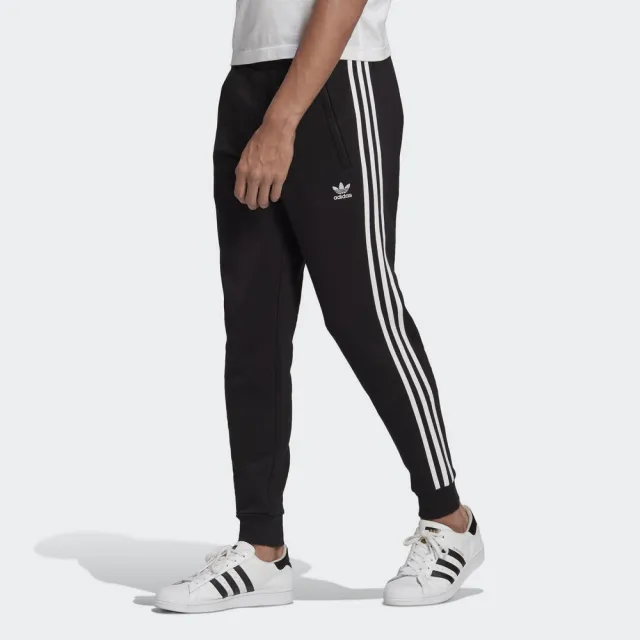 Adidas originals on sale 3-stripes pants black