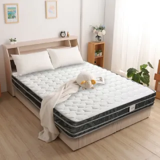 【ASSARI】全方位透氣硬式雙面可睡四線獨立筒床墊(雙人5尺)