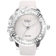 【Galtiscopio 迦堤】祖利系列 時尚水晶腕錶 / 49mm 母親節 禮物(JSSS001WLS)