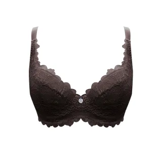 【曼黛瑪璉】雙弧內衣 E80-G罩杯(沉靜褐)
