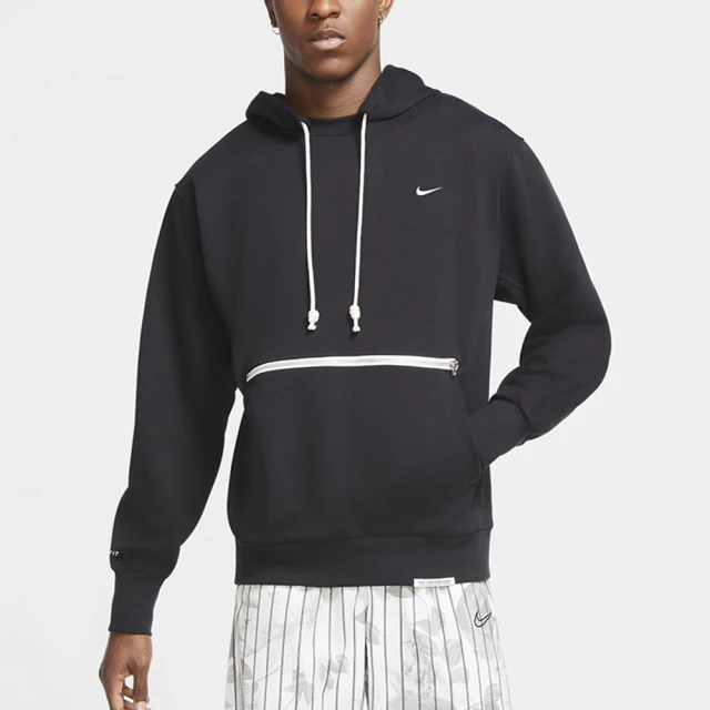 NIKE 耐吉 上衣 男款 長袖上衣 帽T 運動 AS M NK STANDARD ISSUE PO HOOD 黑 CV0865-010