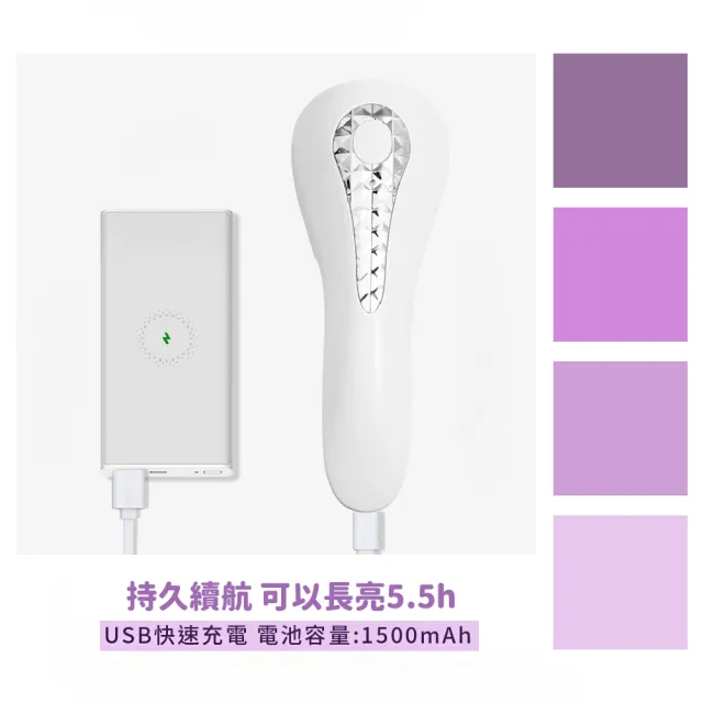【美甲工具】USB二合一美甲燈(便攜帶 指甲油 UV燈 光療機 固化燈 指甲烤燈 LED太陽燈)