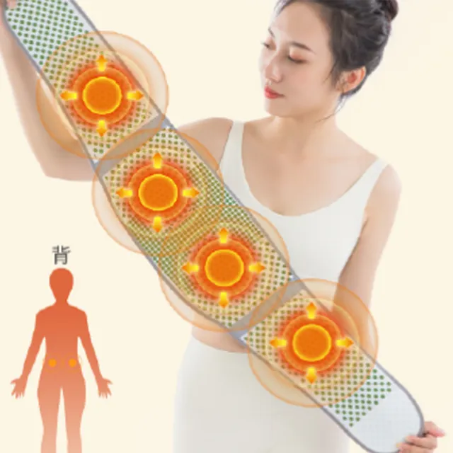 【AHOYE】天然艾草發熱敷護腰 親膚發熱29000小時+(熱敷墊 熱敷袋)