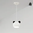 【必登堡】莉娜黑熊單吊燈 B562074(餐吊燈/兒童燈/卡通/趣味/男孩/女孩/北歐風/熊)