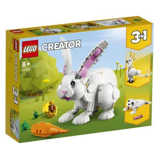 【LEGO 樂高】《 LT31133 》創意大師三合一系列 - 白兔