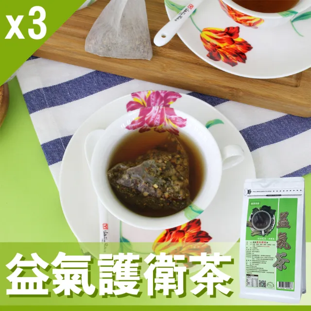 【Mr.Teago】益氣護衛茶-3角立體茶包x3袋/組(30包/袋)