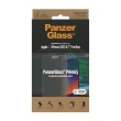 【PanzerGlass】iPhone 14 Pro Max 6.7吋 2.5D 耐衝擊高透鋼化防窺玻璃保護貼(黑)