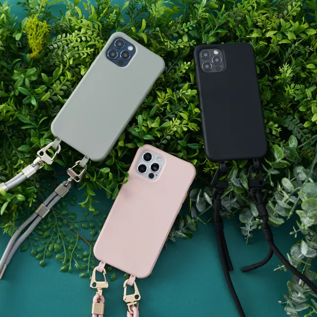 【TOYSELECT】iPhone 14 Pro Max 6.7吋 BLAC 霧光防御繩掛iPhone手機殼（含掛鉤片）