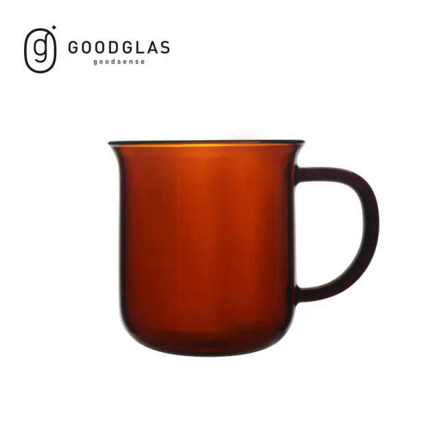 【好玻GOODGLAS】單層把手玻璃杯300ml