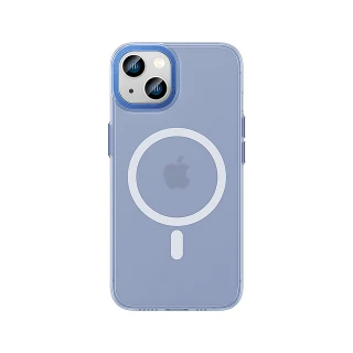 【Benks】iPhone 14 冰霧磁吸 MagSafe 手機保護殼 藍色