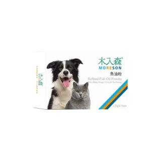 【MRS 木入森】魚油粉 15包/盒（毛孩專用保健食品）(寵物保健)