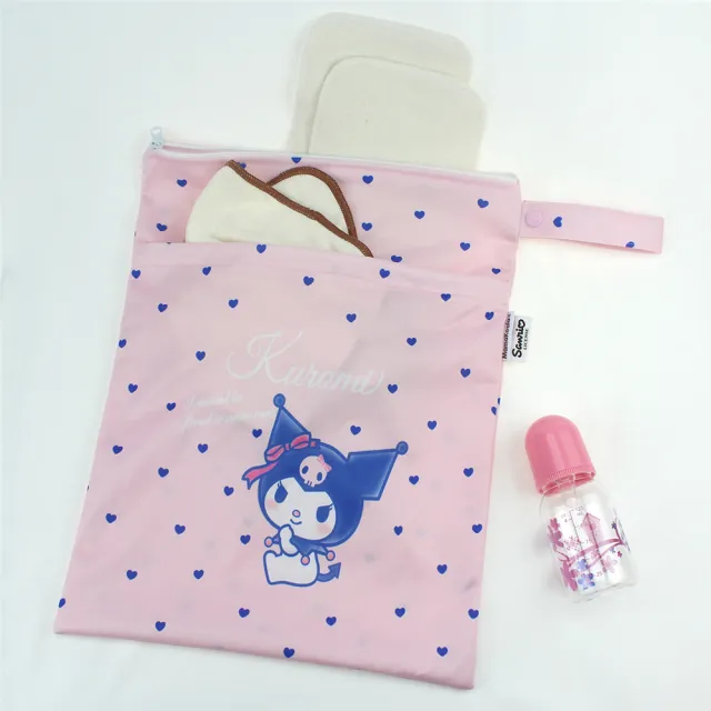 【Mama Koala】雙層防水收納袋媽媽包Wet Dry Bag(環保手提包外出Hello Kitty聯名款  MY MELODY系列)