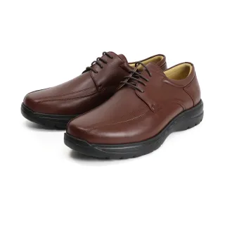 【CR CERINI】雙縫線綁帶厚底休閒皮鞋 棕色(CR2001-BR)