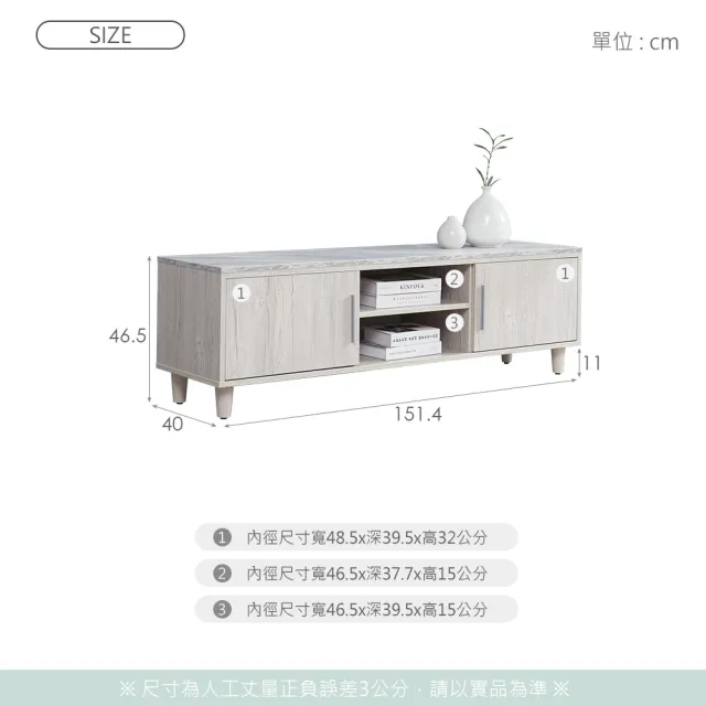 【時尚屋】[MX20]布萊迪5尺電視櫃MX20-B21-16(免運費 免組裝 電視櫃)