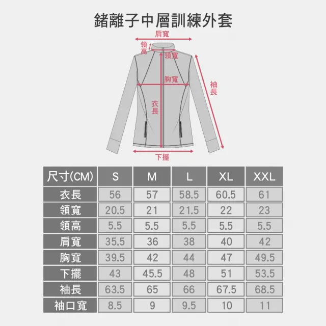 【Mollifix 瑪莉菲絲】鍺離子中層訓練外套、瑜珈服、瑜珈上衣、運動外套(黑)