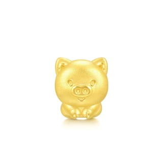 【點睛品】Charme Mini 十二生肖-豬 黃金串珠