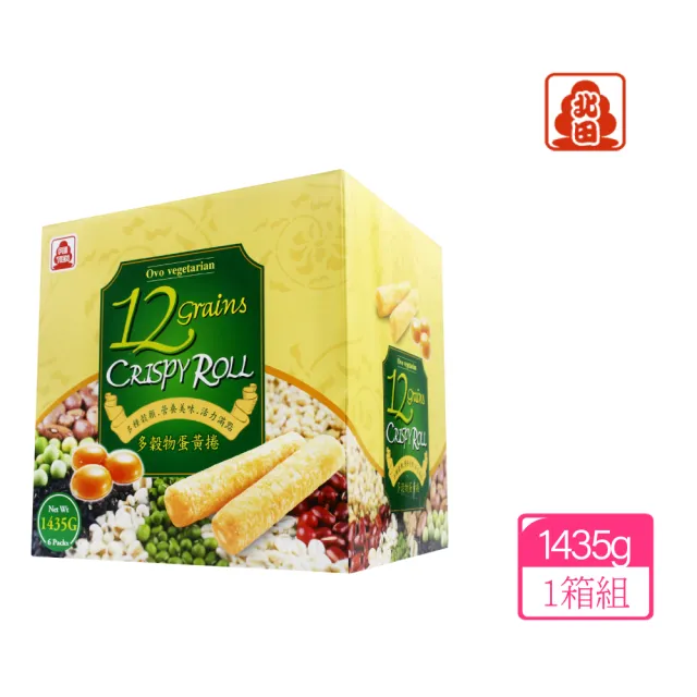 【美式賣場】北田 天然穀物蛋黃捲(1435g)