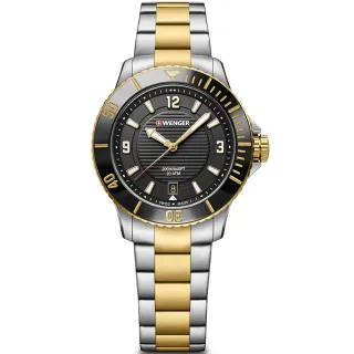 【WENGER 威戈】Seaforce 200米潛水石英錶(01.0621.113)