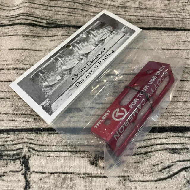 【Scotty Cameron 卡麥隆】卡麥隆限量版高爾夫球推練習器(Putting Path Tool)