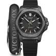 【VICTORINOX 瑞士維氏】I.N.O.X. Carbon Mechanical 碳纖複合錶殼機械錶 男錶 手錶 指針錶(VISA-241866.1)