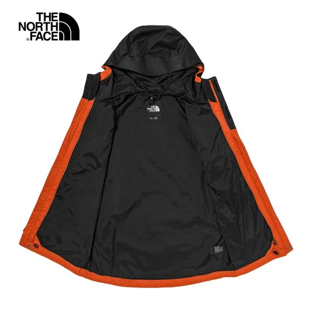 【The North Face】TNF 防水透氣三合一外套 M MFO MOUNTAIN HEAT TRI JACKET - AP 男款 橘黑(NF0A4U7M6U2)