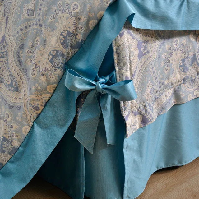【ROYALCOVER】100%長絨棉日本布七件式兩用被床罩組 臻愛戀歌(雙人/兩色任選)