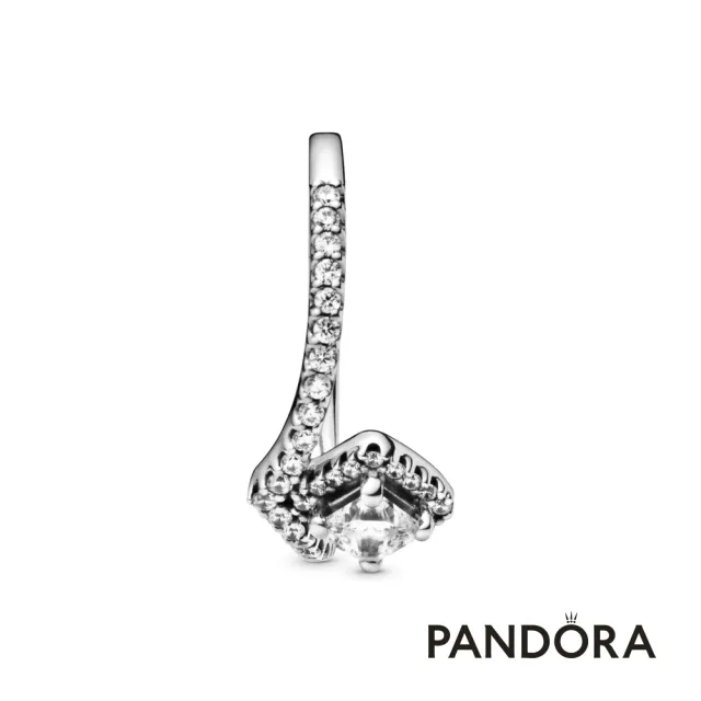 【Pandora官方直營】方形寶石許願骨戒指-絕版品