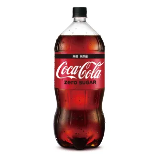 福利品【可口可樂】零卡Zero 寶特瓶2000ml x6入/箱