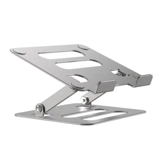 【Nil】鋁合金折疊支架 直播懶人桌面支架 散熱升降架 平板iPad支架(手機/平板通用)