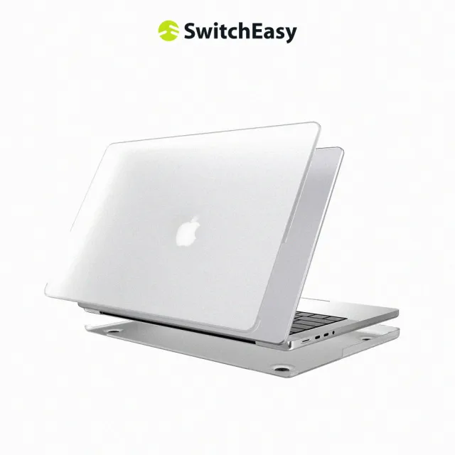 【SwitchEasy 魚骨牌】MacBook Air 13.6吋 NUDE筆電保護殼(裸機質感保護殼/支援最新2024 M3)